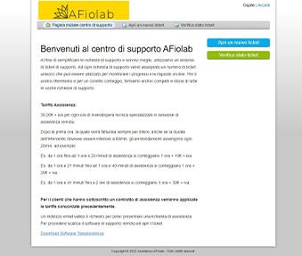 Assistenza AFiolab